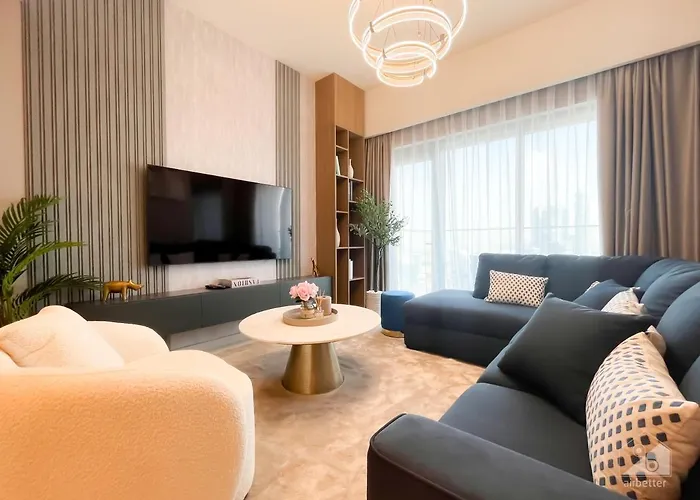 Extreme Luxury Burj Royal Balcony And Downtown View